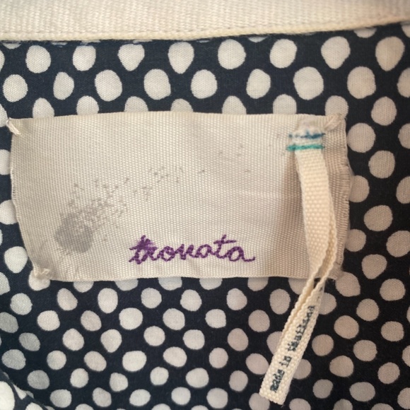 Trovata women's polka dot shirt dress size S - Picture 4 of 6